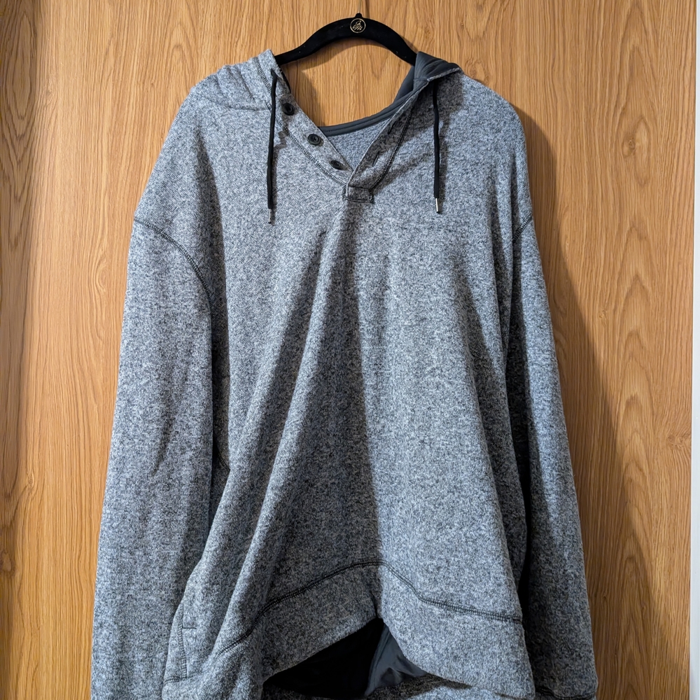 Sonoma Charcoal Gray Men's Hooded Pullover
